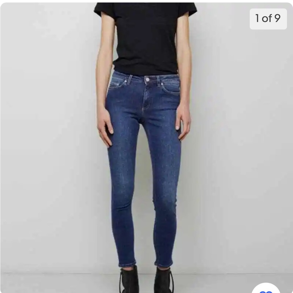 Acne Studios Skin 5 Jeans Used Blue Size 29
